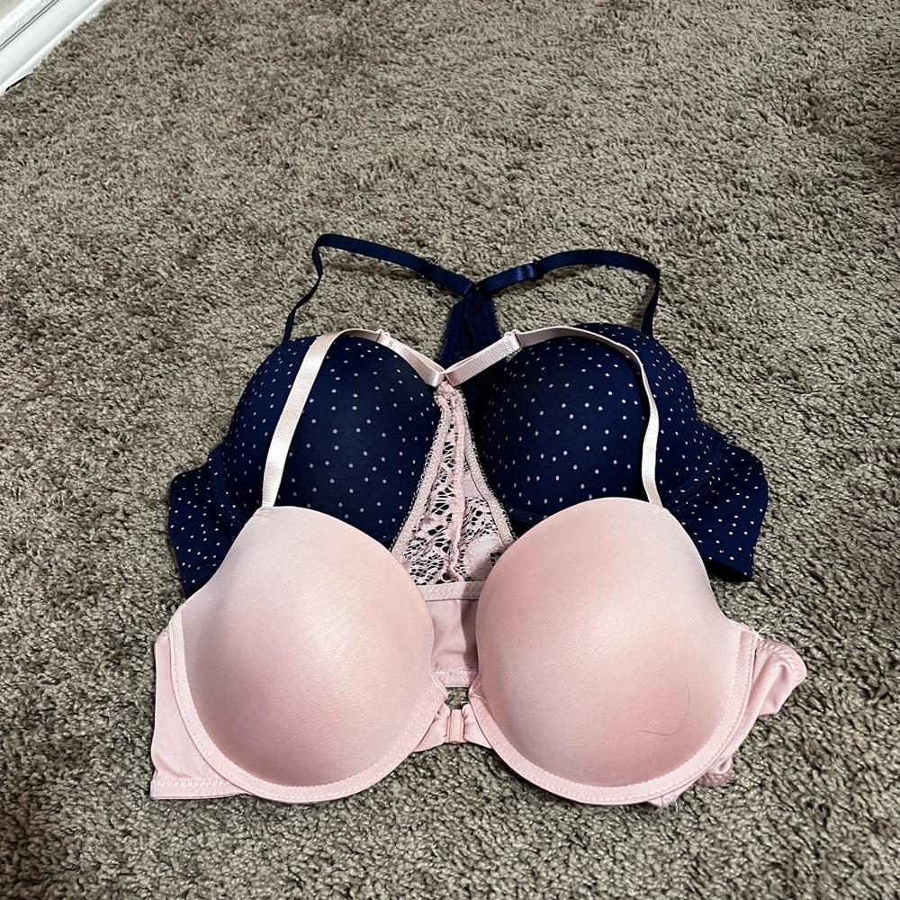 Set of jessica simpson push up bras